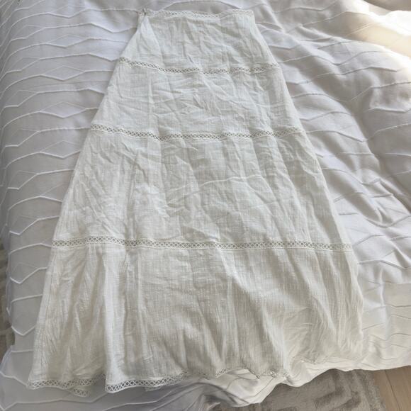 NWT Sabo Skirt Zia Maxi Split Skirt White Size XS - Picture 6 of 7